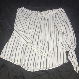 Off the shoulder blouse